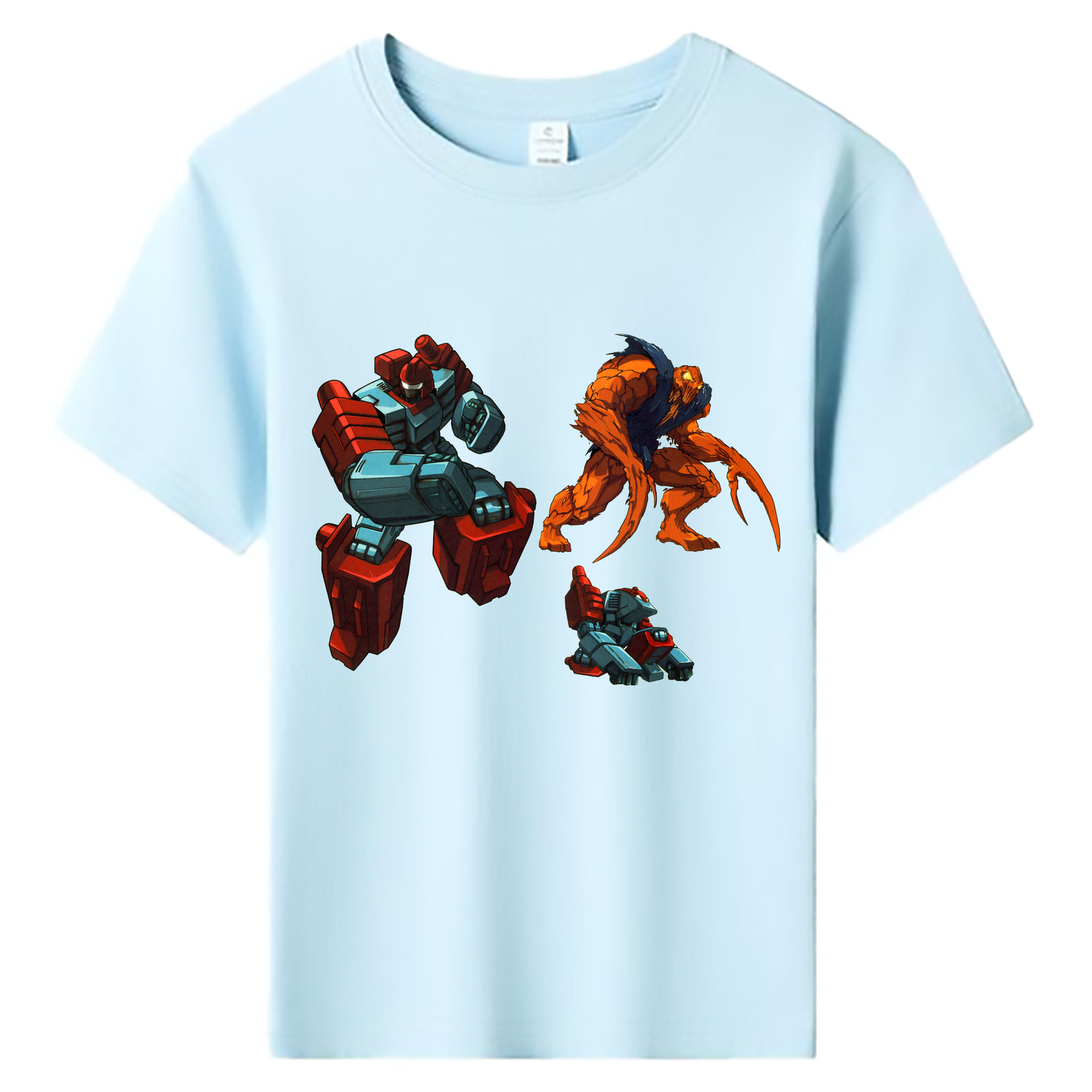 （画像用）  綿100％キッズTシャツ（フロントプリント）